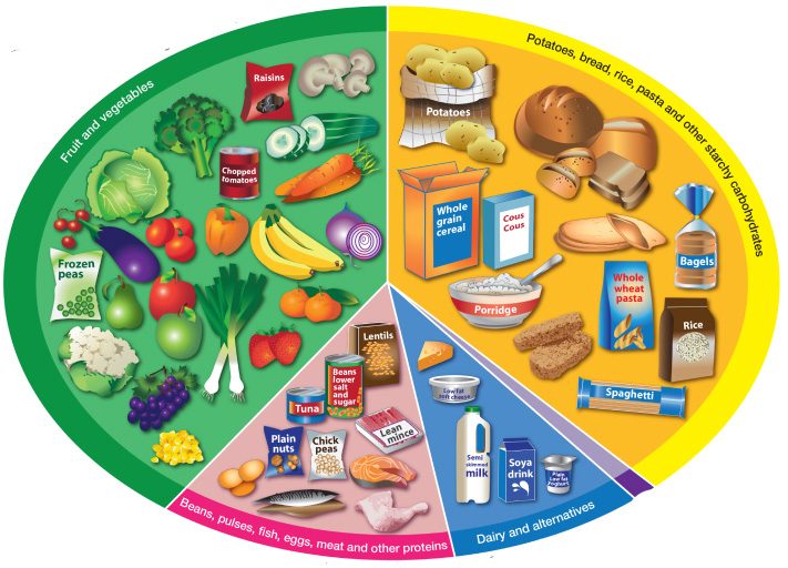 Eat Well Plate Diagram